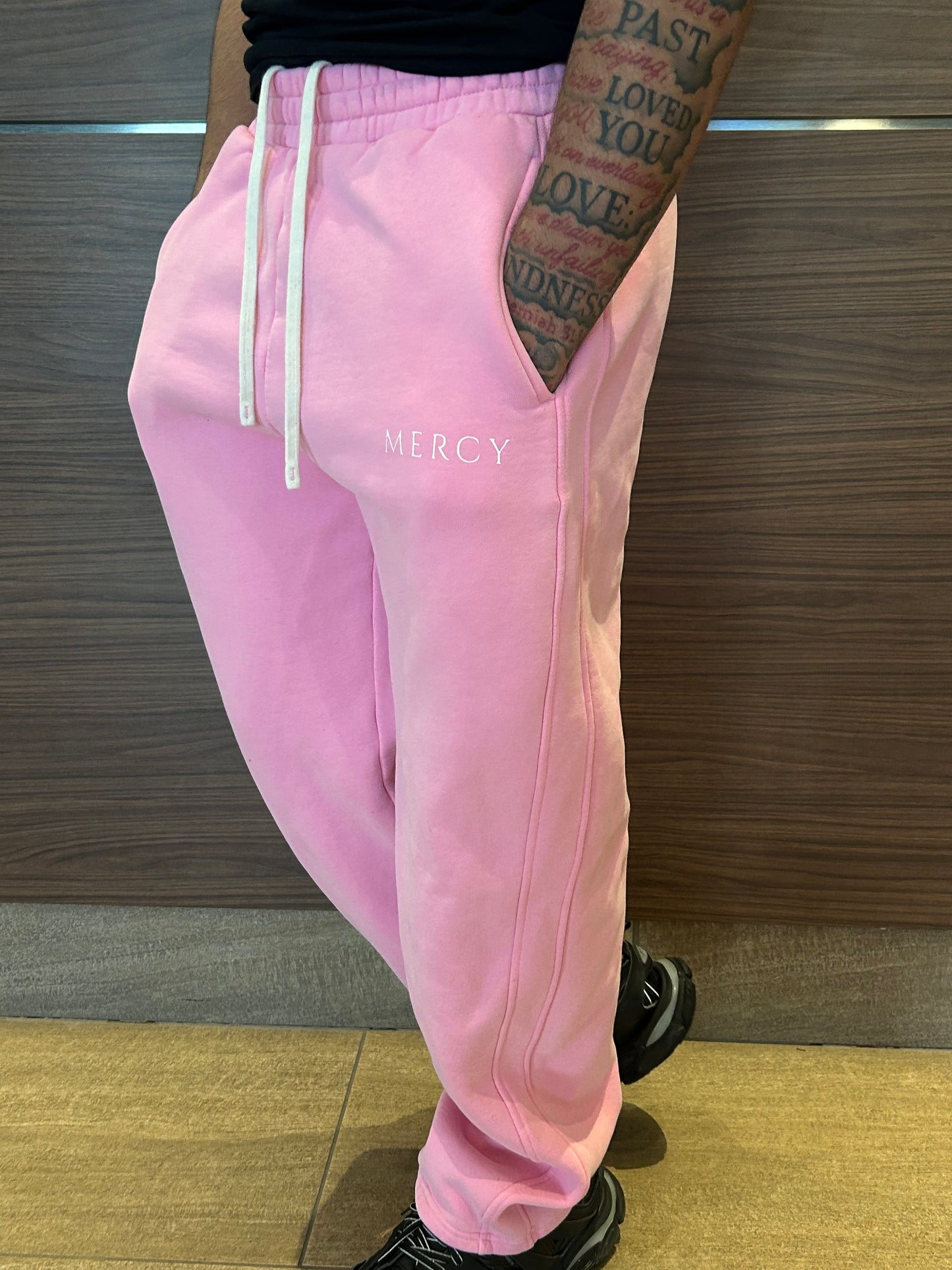 Pink “Mercy” Sweatpants