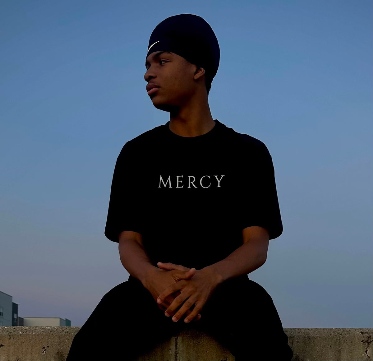 Oversized “Mercy” T Shirt