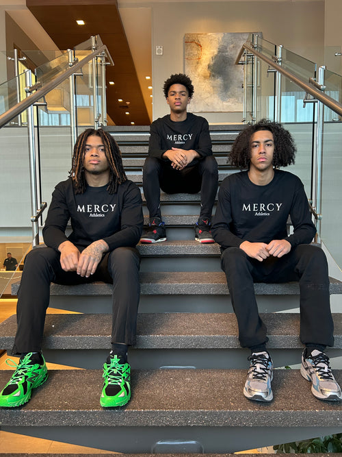 Black “Mercy Athletics” Longsleeve